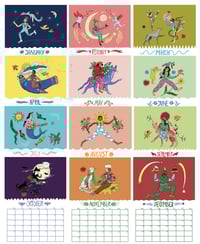 Image 1 of Illustrated Calendar 2026 pre-order