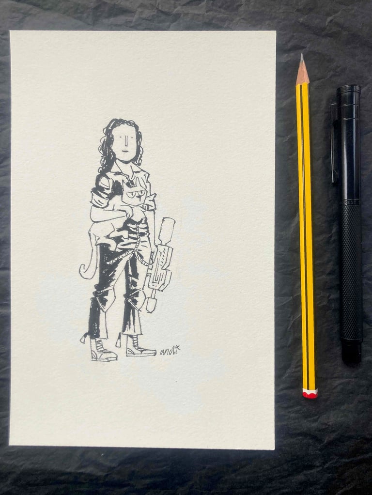 Ripley and ship's cat Image 2