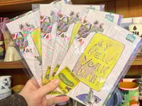 Image 5 of My New York Diary Zine with free sticker