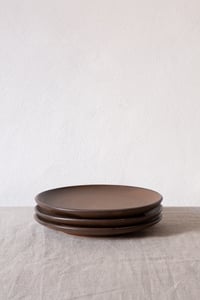 Image 1 of plate-small / brown