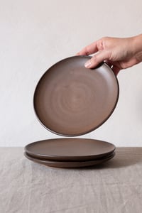 Image 3 of plate-small / brown