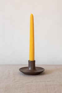 Image 3 of candle holder-small / brown