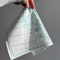Image 2 of Shipping Forecast Area Map Handkerchief