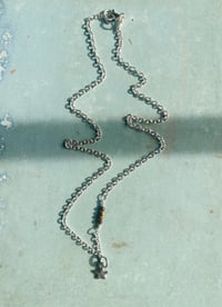 Image 4 of star and tigers eye silver necklace