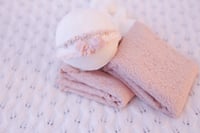 Image 1 of Peach Swan Set 