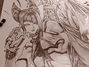 Image of Original Art : Juri Han SF6 // Hyde Zhang