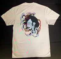 Image 2 of 'Jorogumo spider woman' Sand T-shirt - Bone Trail Apparel