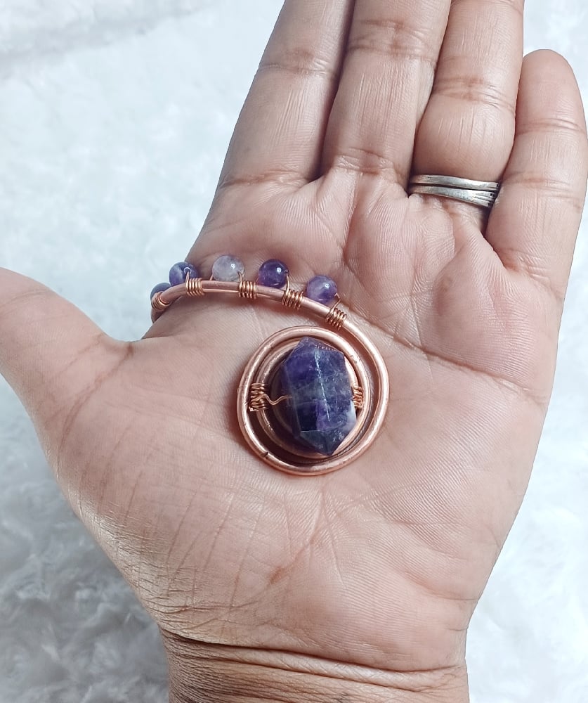 Image of Copper Palm Ring 