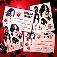 Image 1 of Tattoo Ticket