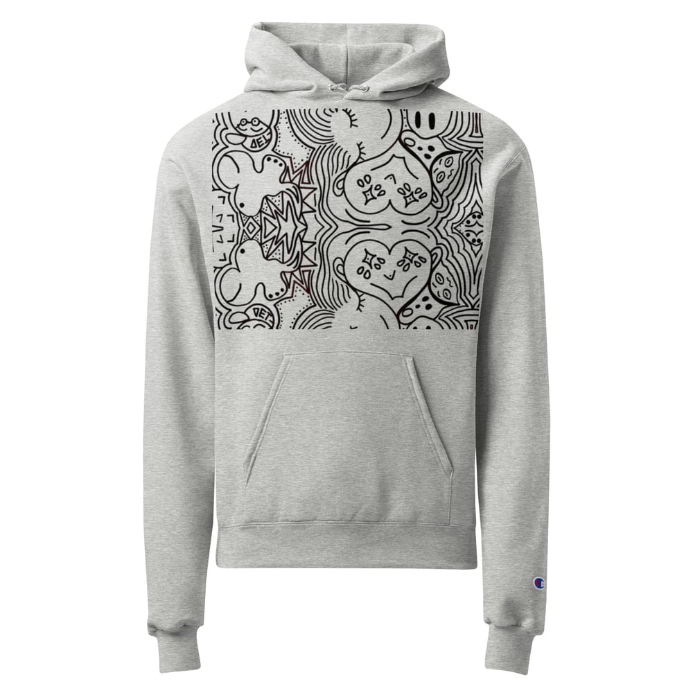 Image of Unisex Champion hoodie - This Just In - DET WINS - Scarxred Original