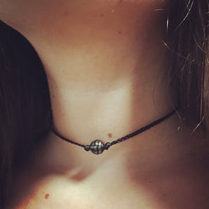 Image of Tahitian pearl choker or double wrap bracelet