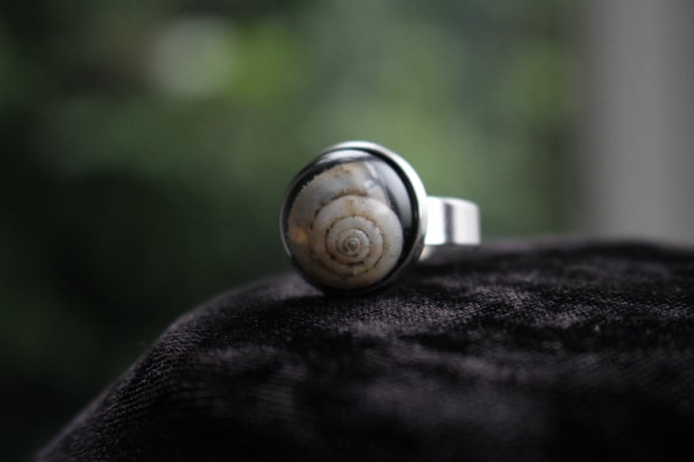 Dead Good snail shell ring Image 3
