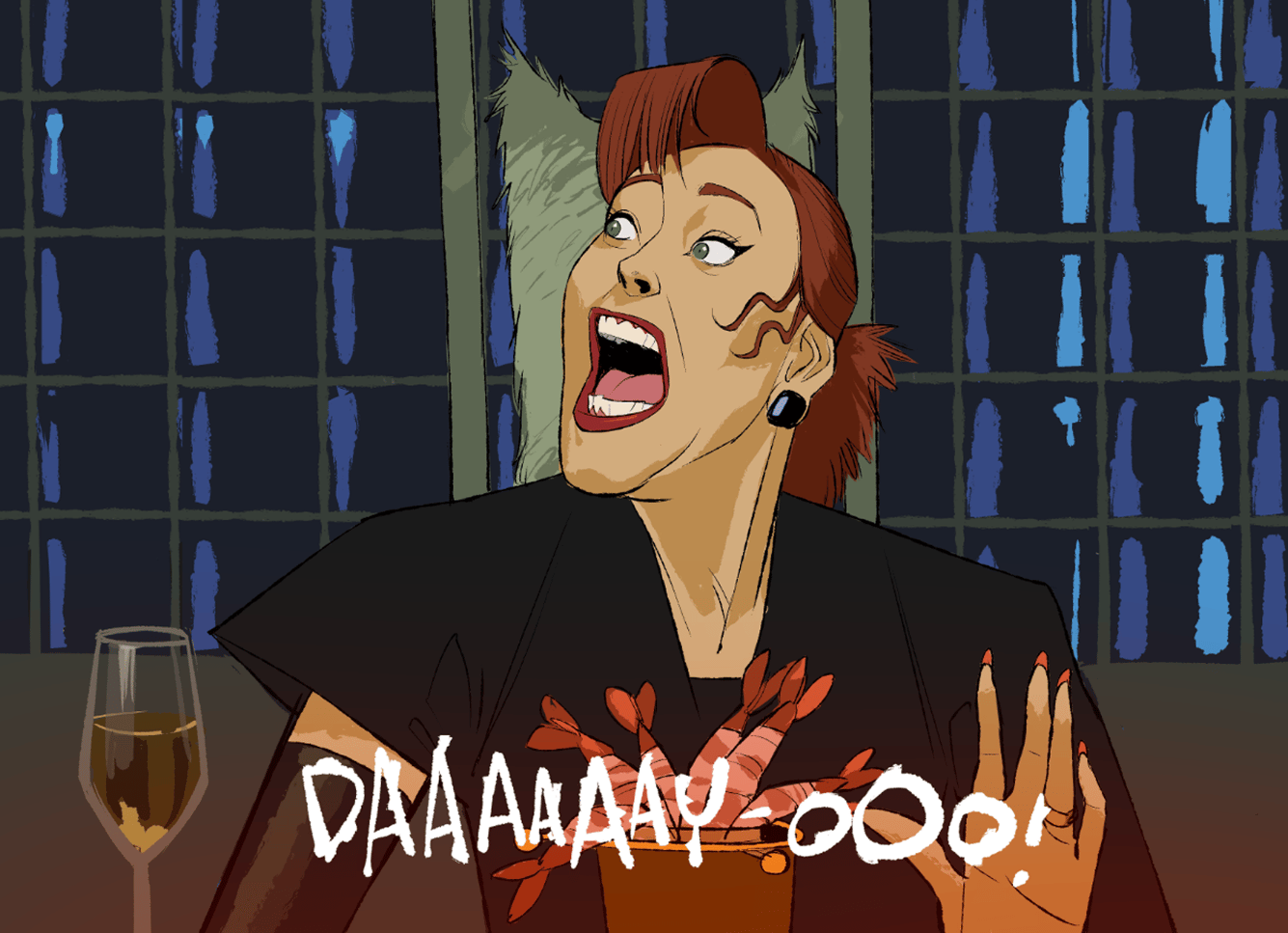 Image of DAY-O! (A3 print)