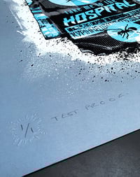 Image 4 of THE PRODIGY - TAKE ME TO THE HOSPITAL - 1/1 TEST PROOF - BLUE on GREY