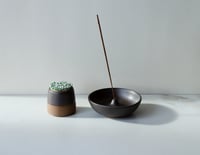 Image 3 of Match striker + incense holder set, in Bronze