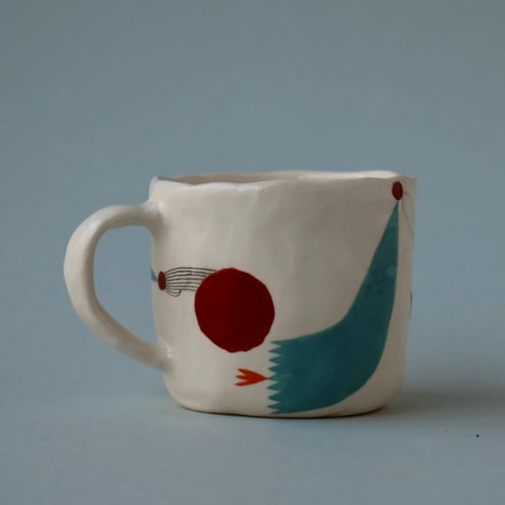 Image of Abstract Design Espresso Cup 