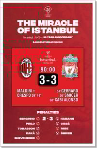 Champions League Final 2005 - Scoreboard - Pin Badge