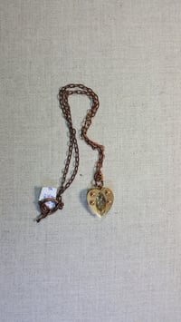 3D Heart Pendant Necklace