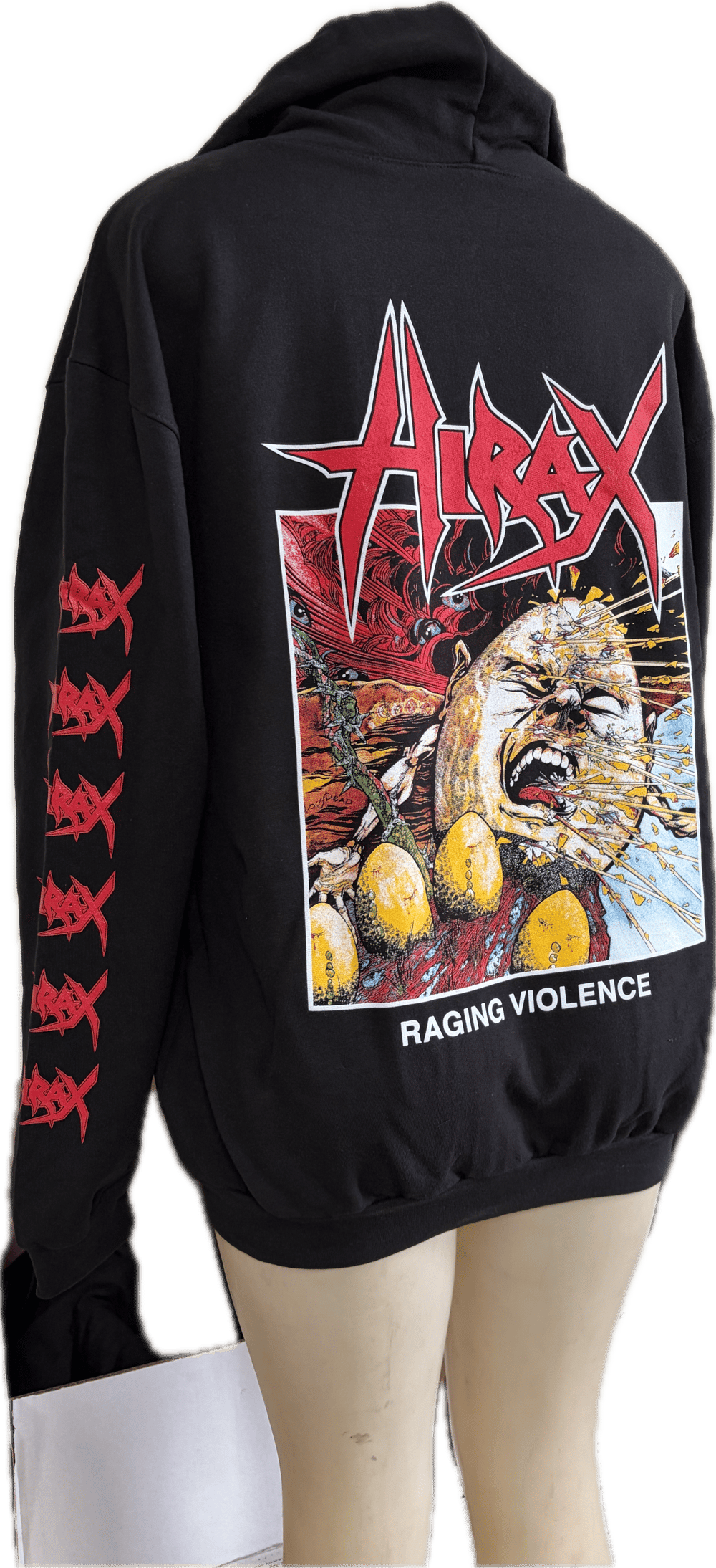 NEW!! HIRAX Zipper Hoodie