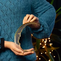 Image 2 of Crescent Moon Mirror by Suzanne Oddy Design