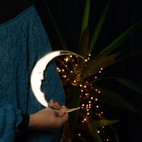Image 5 of Crescent Moon Mirror by Suzanne Oddy Design