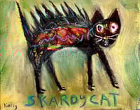 Skardy Cat 11 x 14 Paper Print