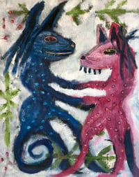 Coyote Dance 11 x 14 Paper Print