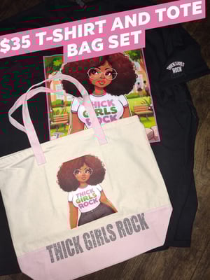 Image of TSHIRT AND LARGE TOTE BAG SET
