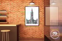 Image 4 of Philadelphia City Hall Line Art Print — Digital Download