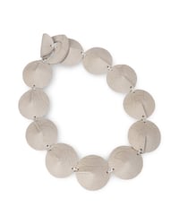 Image 1 of Collana scultura, artigianale, in pelle, modello: TORTOISE