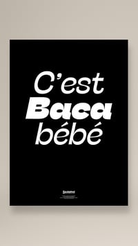 Image 3 of Affiche BACA - modèle 6