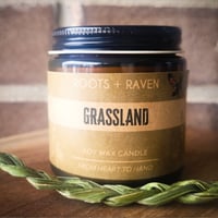Grassland (Sweetgrass) Soy Wax Candle 4oz