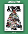 PRE ORDER 2026 Sneaker Wall Calendar A4 size