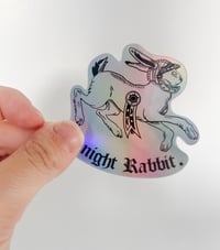 Image 2 of Knight rabbit sticker