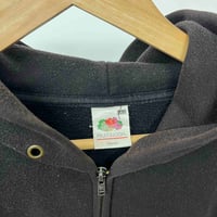 Image 3 of Sleep Earache Records Zip-Up Hoodie 00s XL