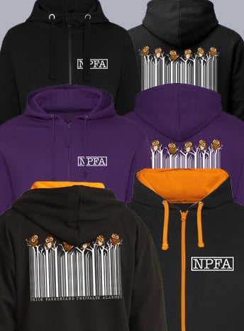 Image of Owl Zip Hoodie (Zoodie)