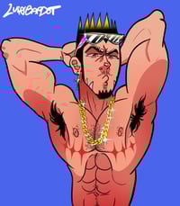 A3 T bakala art print