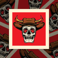Bleed 'Em Dry 6x6 Mini Print