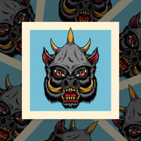 Boss Hog 6x6 Mini Print