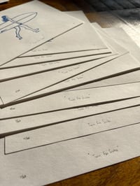 Image 4 of Lino print "Twin Fin Sister" - Signed Limited Edition.