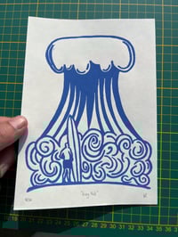 Image 5 of Lino print "Greg Noll" - Signed Limited Edition.