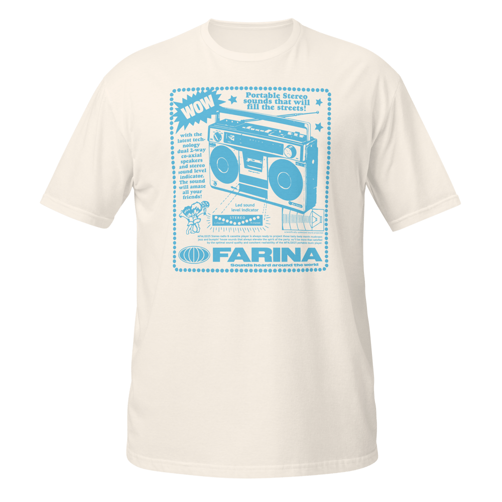 Mark Farina Boombox Short-Sleeve Unisex T-Shirt