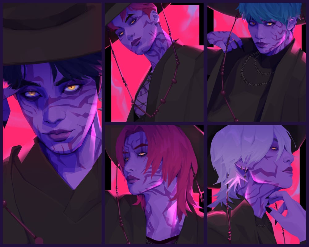 Image of Saja Boys Postcards