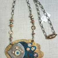 Blue Eye Pendant Necklace