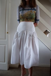 Image 2 of Gathered Drop Waist Skirt Sizes 6-24 UK / Europe 32-50/ US sizes 2- 20 Sewing Pattern