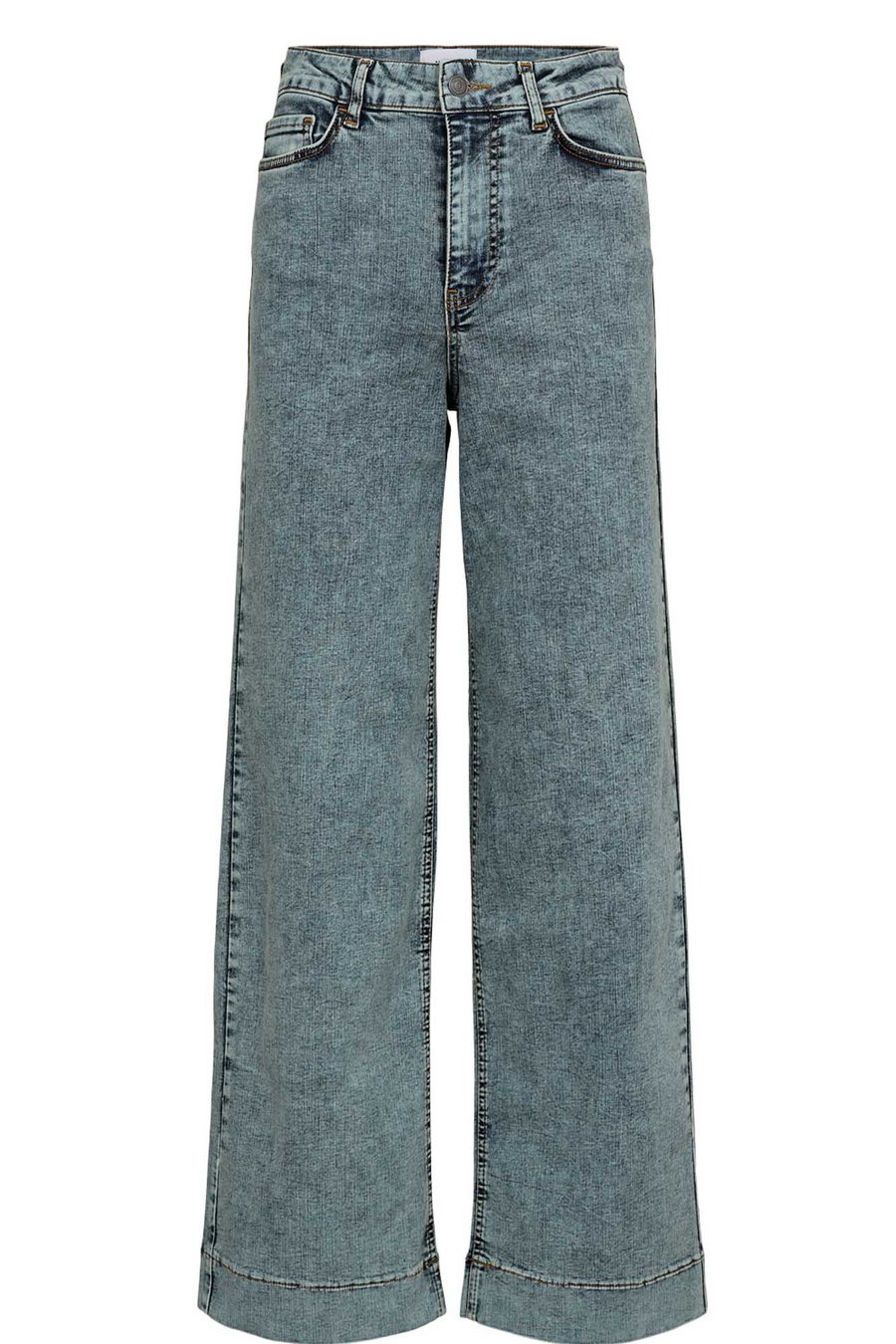 Image of 2-Nuparis Long Jeans Bleached Blue