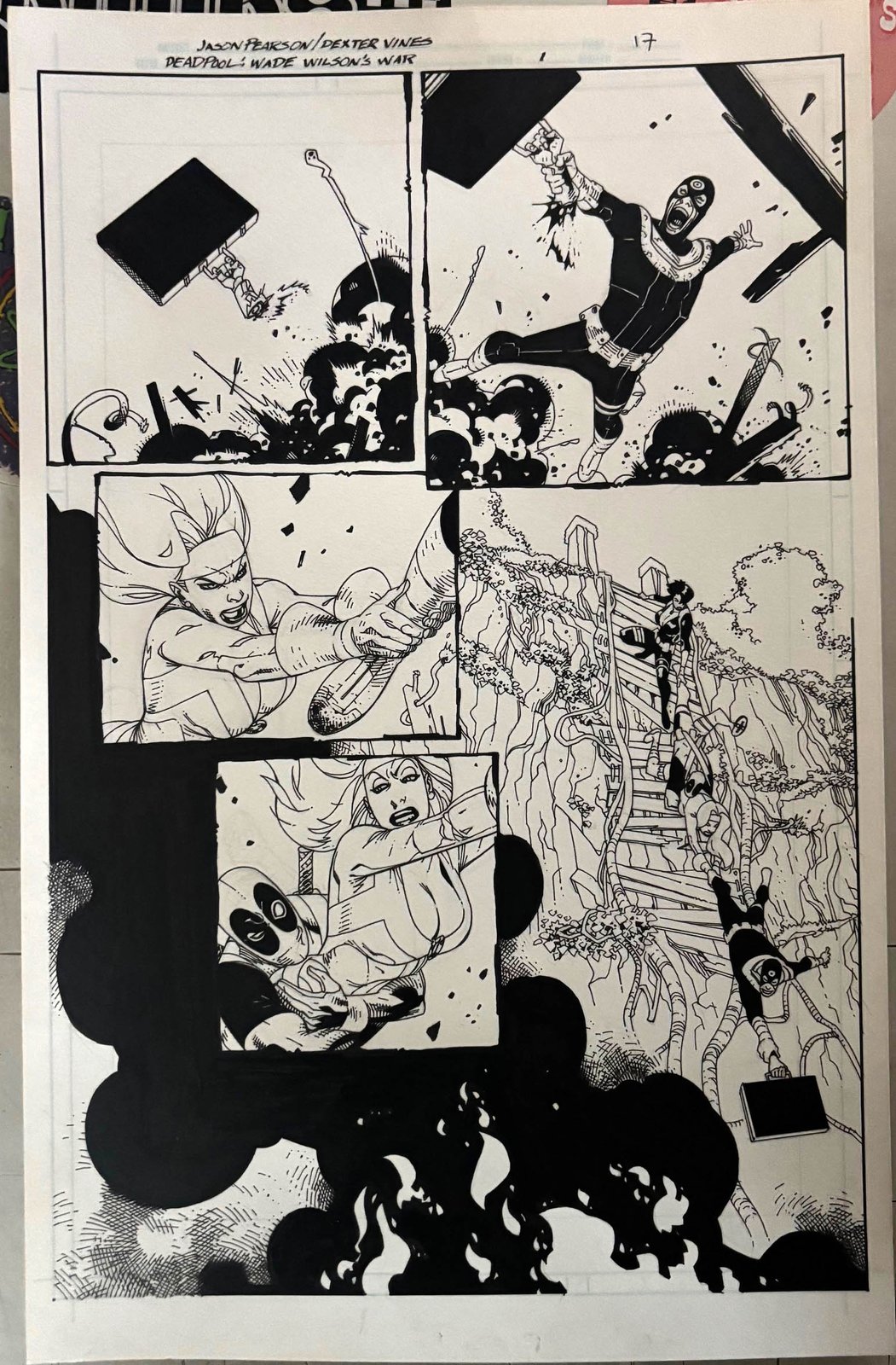 Image of Deadpool :Wade Wilson's War 1pg17.