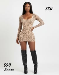 Image 1 of Cheetah Poster Girl dress 
