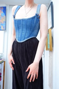 Image 2 of Trendy Long Corset Top Bustier Sizes 6-24 UK / Europe 32-50/ US sizes 2- 20 Sewing Pattern