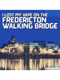 Image 1 of Tragedy in Fredericton Sticker